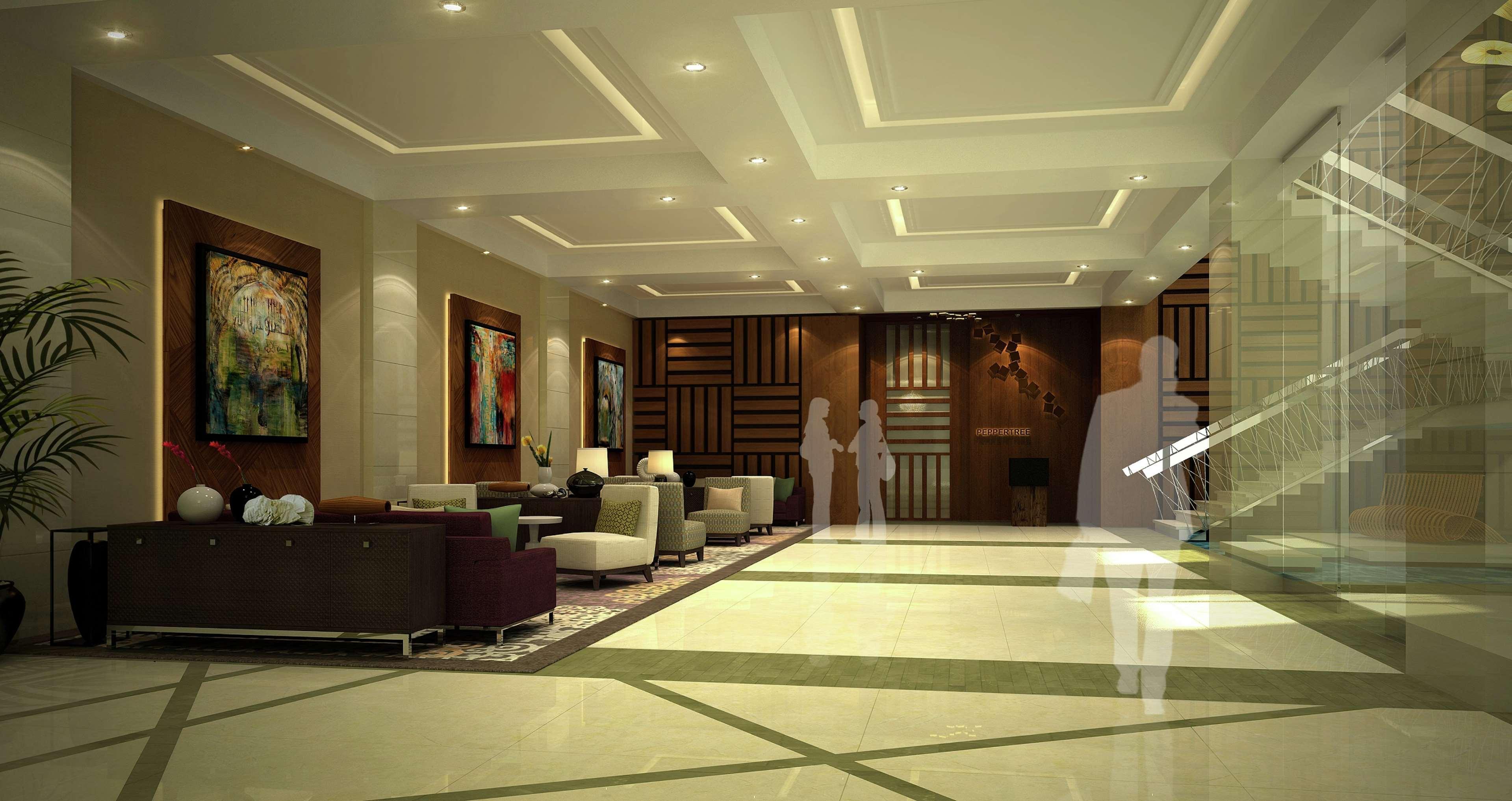 فندق دبل تري باي هيلتون الدوحة - آل ساد المظهر الخارجي الصورة The lobby of the hotel