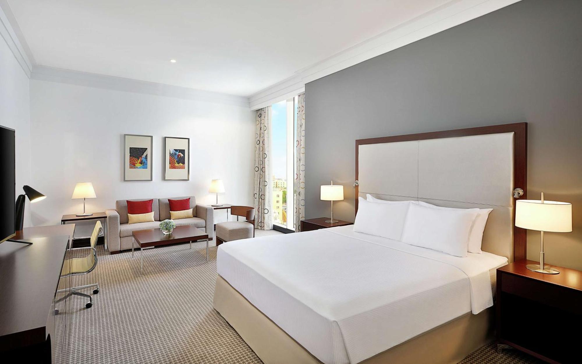 فندق دبل تري باي هيلتون الدوحة - آل ساد المظهر الخارجي الصورة A room at the hotel