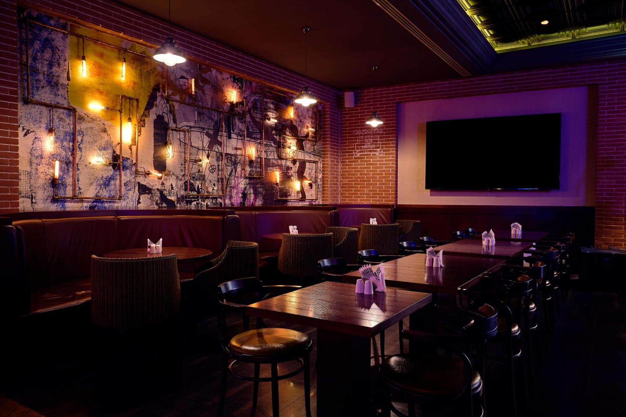 فندق دبل تري باي هيلتون الدوحة - آل ساد المظهر الخارجي الصورة The interior of the restaurant